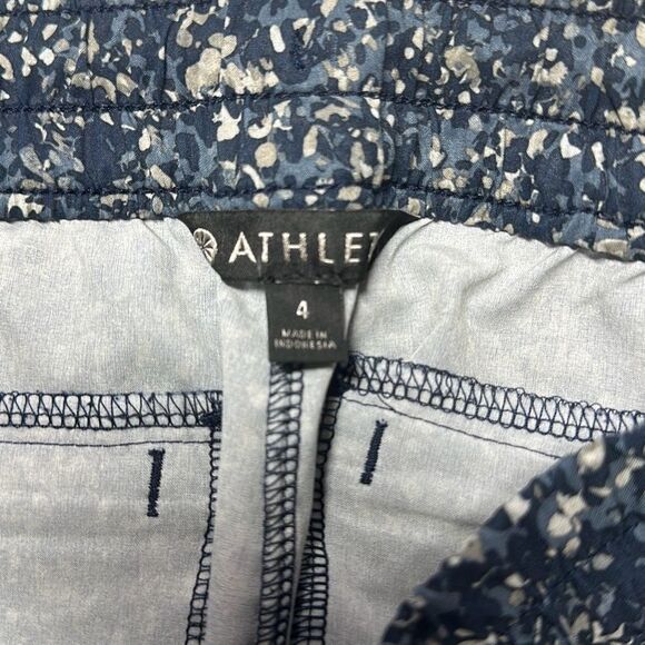 Athleta Womens Blue Gray Running Shorts Athleisure size 4 - Picture 7 of 10